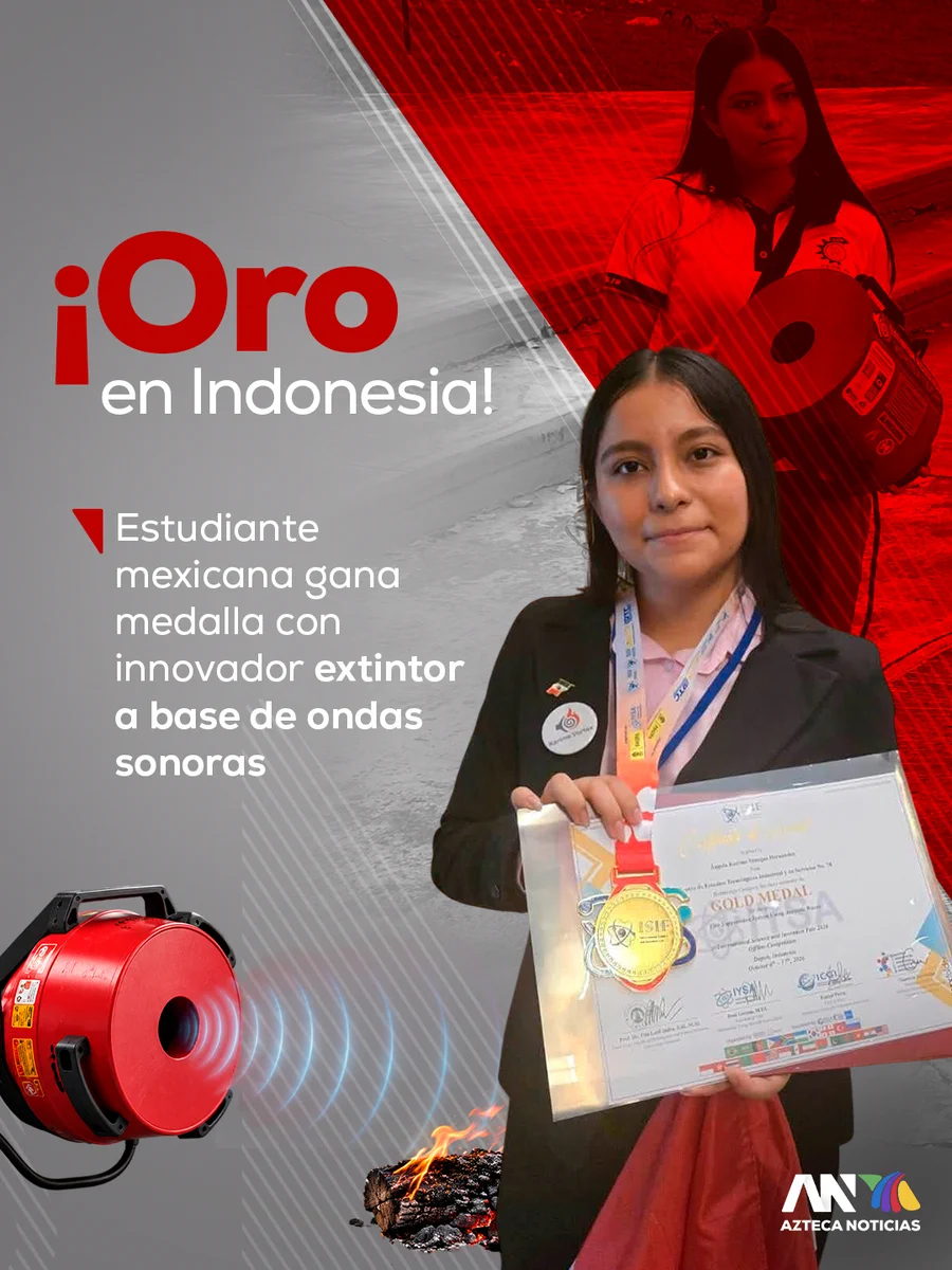Mexican Teen's Sound-Wave Fire Extinguisher Wins Gold in ...