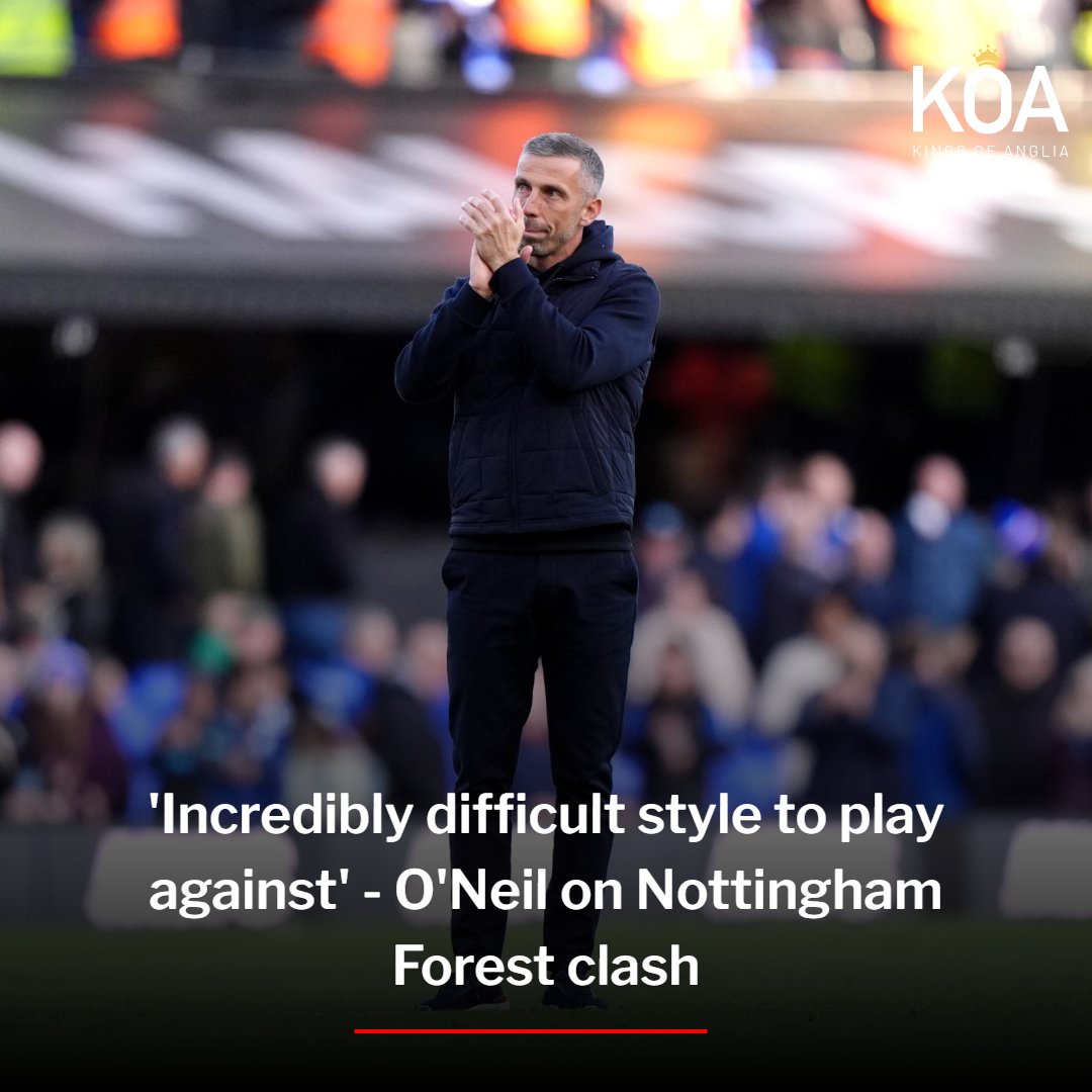 Stuart_Watson's tweet photo. Gary O'Neil says 'direct and low risk' #nffc are 'opposite end of the spectrum, game-wise' to Man City.

Says Forest will look to frustrate #itfc at Portman Road tomorrow night.

Here's what he had to say about Oliver Glasner's 'pointy finger'... 👇

https://t.co/Jepnd5Igah https://t.co/ORz2QLrWdl