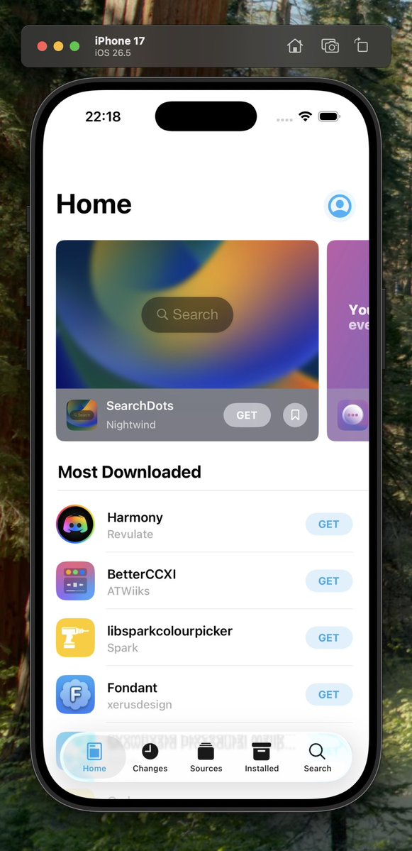 AppTappSoftware's tweet photo. We’re back to doing some work on Installer, updating it for current iOS versions and improving its architecture.

No promises or timeline for anything, but let us know if you have any feedback or suggestions for Installer. https://t.co/k5nFGWwduU
