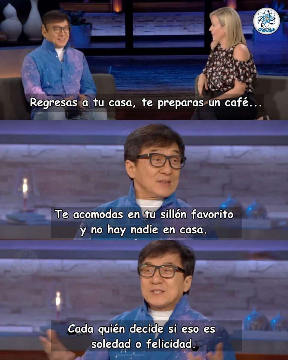 EnsedeCiencia's tweet photo. "Cada quién decide si eso es soledad o felicidad". https://t.co/yLKOXAkrEA