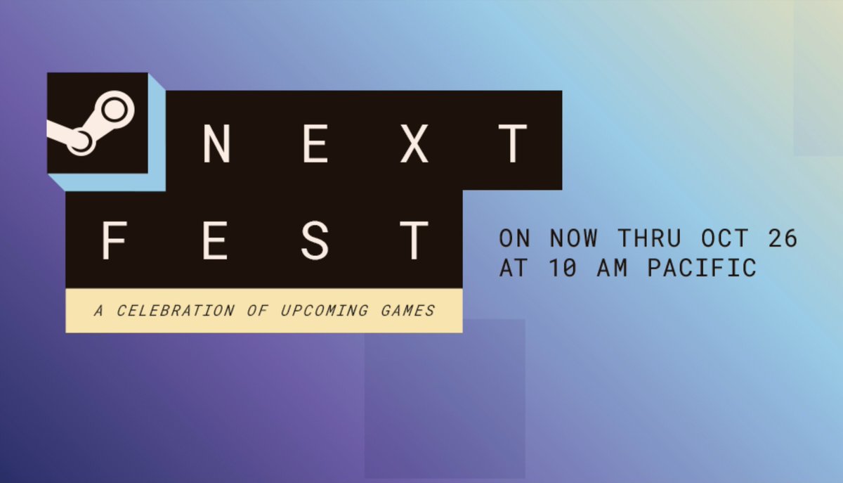 realGamesWrite's tweet photo. Steam Next Fest is live! Found any demos worth playing yet? Drop them below so we can give them a shot this weekend! https://t.co/FOaWN2LGpy