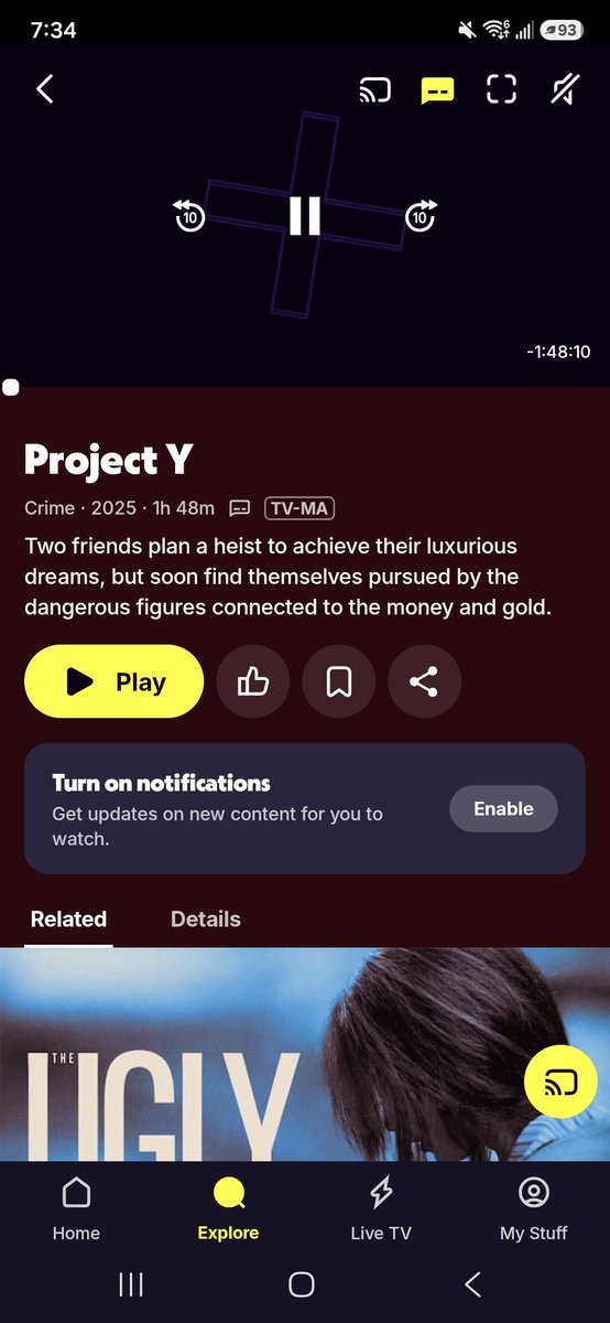SamGorC's tweet photo. Han So Hee and Jeon Jong Seo's #ProjectY is up on tubi now if you missed the memo. https://t.co/2j9dJUeKrM