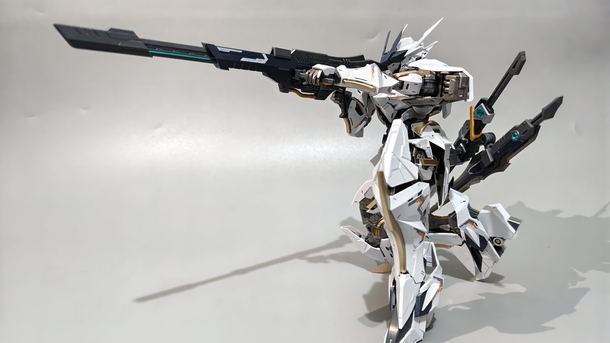 HandoyoRiandi's tweet photo. SNAA 铭皇 Nether Emperor F.A.  
Part 4
#SNAA #模型 #模型製作 #プラモデル #mecha #plamo #modelkit https://t.co/sO89QncNMO