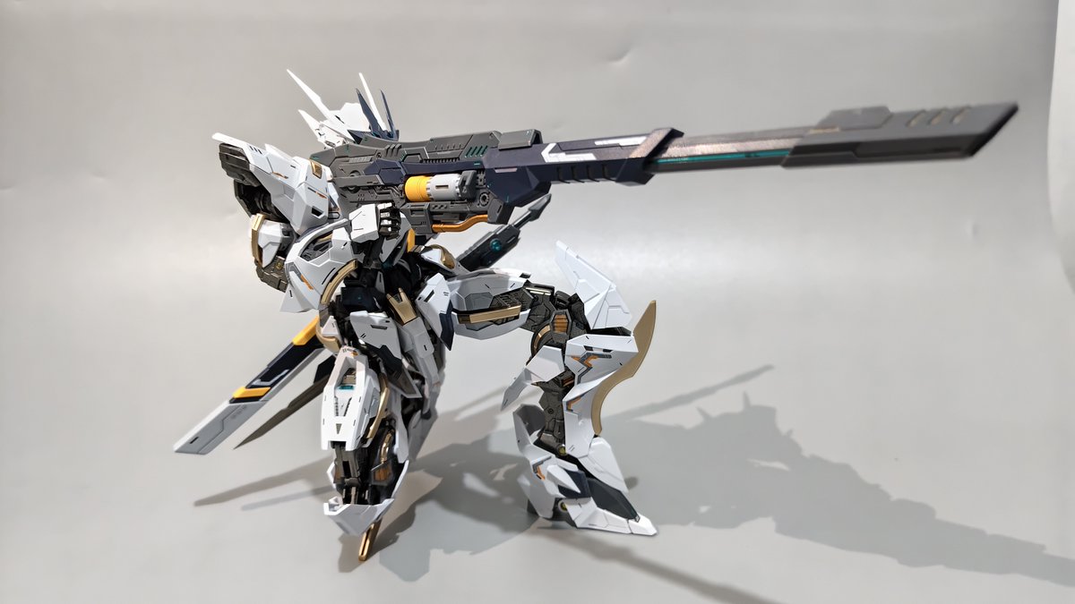 HandoyoRiandi's tweet photo. SNAA 铭皇 Nether Emperor F.A.  
Part 4
#SNAA #模型 #模型製作 #プラモデル #mecha #plamo #modelkit https://t.co/sO89QncNMO