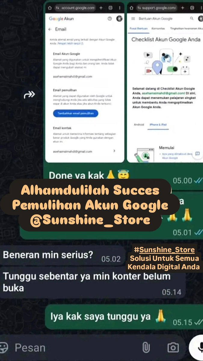 aureattes's tweet photo. All Jasa Digital ☀️Sunshine_Store☀️

⚠️JASA HAPUS AKUN 
⚠️JASA PEMULIHAN DAN BALIKIN AKUN LUPA PASWORD/KE HACK
⚠️JASA LACAK LOKASI
⚠️JASA SADAP WA
⚠️JASA LACAK HP HILANG BY NO HP/IMEI
⚠️JASA HACK/PEMULIHAN AKUN (EMAIL,IG,WA,TWITER/X, FB,TIKTOK)
#zonauang
☎️Wa Di Bio Fast Respon☎️ https://t.co/4r9gAkrRts