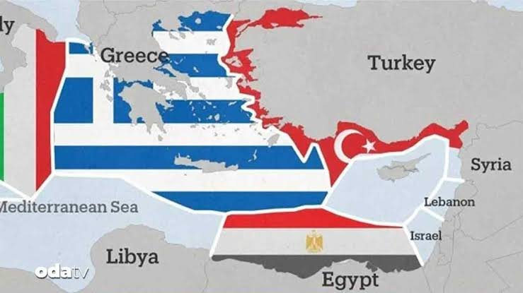 Thecasearchive's tweet photo. @MHMU0D If you come to me with this unfair map, I will make a political move in return. Because Turkey's interests have been disregarded. https://t.co/Ktol8yC3To