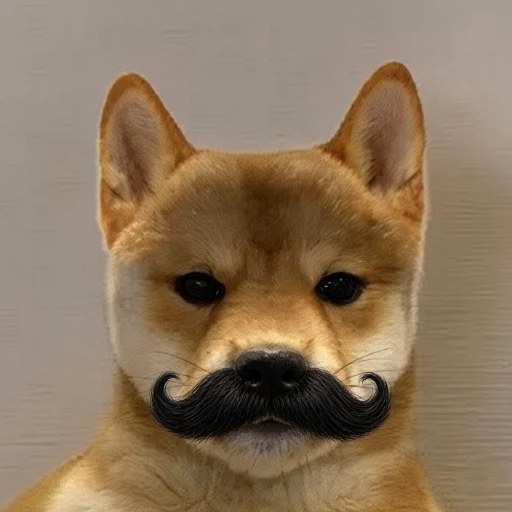 pumping_fun's tweet photo. Great idea but lets just run a meme for it instead, dog wif moustache https://t.co/S7ZqTQgFsN