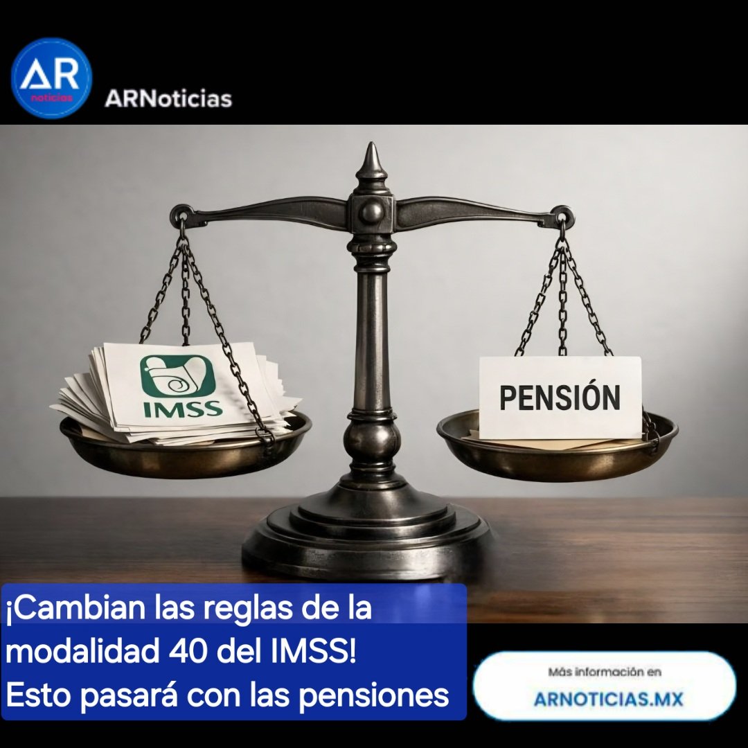 arnoticiasmx's tweet photo. #IMSS #Modalidad40 #Pensiones #Jubilación #AdultosMayores #Ley73 #Ley97 #AhorroParaElRetiro #Economía #México #SeguridadSocial
🔗 Más información aquí
https://t.co/MZWKXTwaX9 https://t.co/5tUUjwq12I