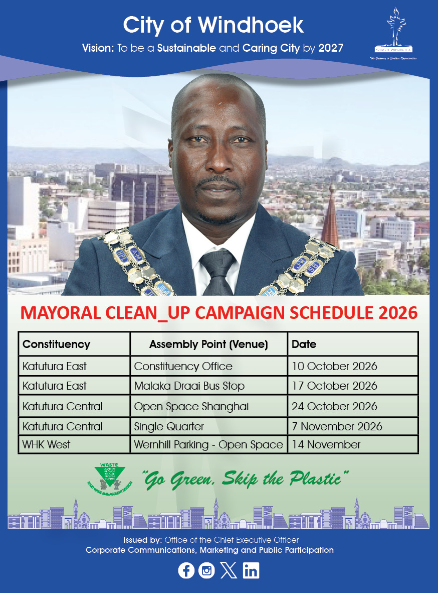CoWMunicipality's tweet photo. Dear residents,
The Mayoral Clean-Up Campaign continues. Check out the updated schedule and find out when the campaign will be in your area.
Let’s join hands in keeping our areas clean, healthy, and beautiful. https://t.co/DGkb9WoQT8