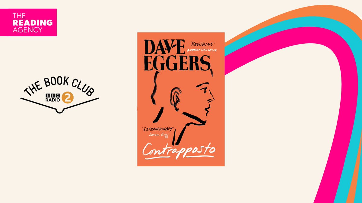 readingagency's tweet photo. 📢The next #Radio2BookClub pick is Contrapposto by Dave Eggers!⁠
⁠
Twenty years in the making, it is a novel about art, life and the complicated beauty of both.⁠
⁠
*Article⁠: https://t.co/26GxO5lWVR⁠
*Comp⁠: https://t.co/j2ZfvVCBHr⁠⁠
*Episode⁠: https://t.co/rbOVkFpxlZ  https://t.co/xiitLPbn7x