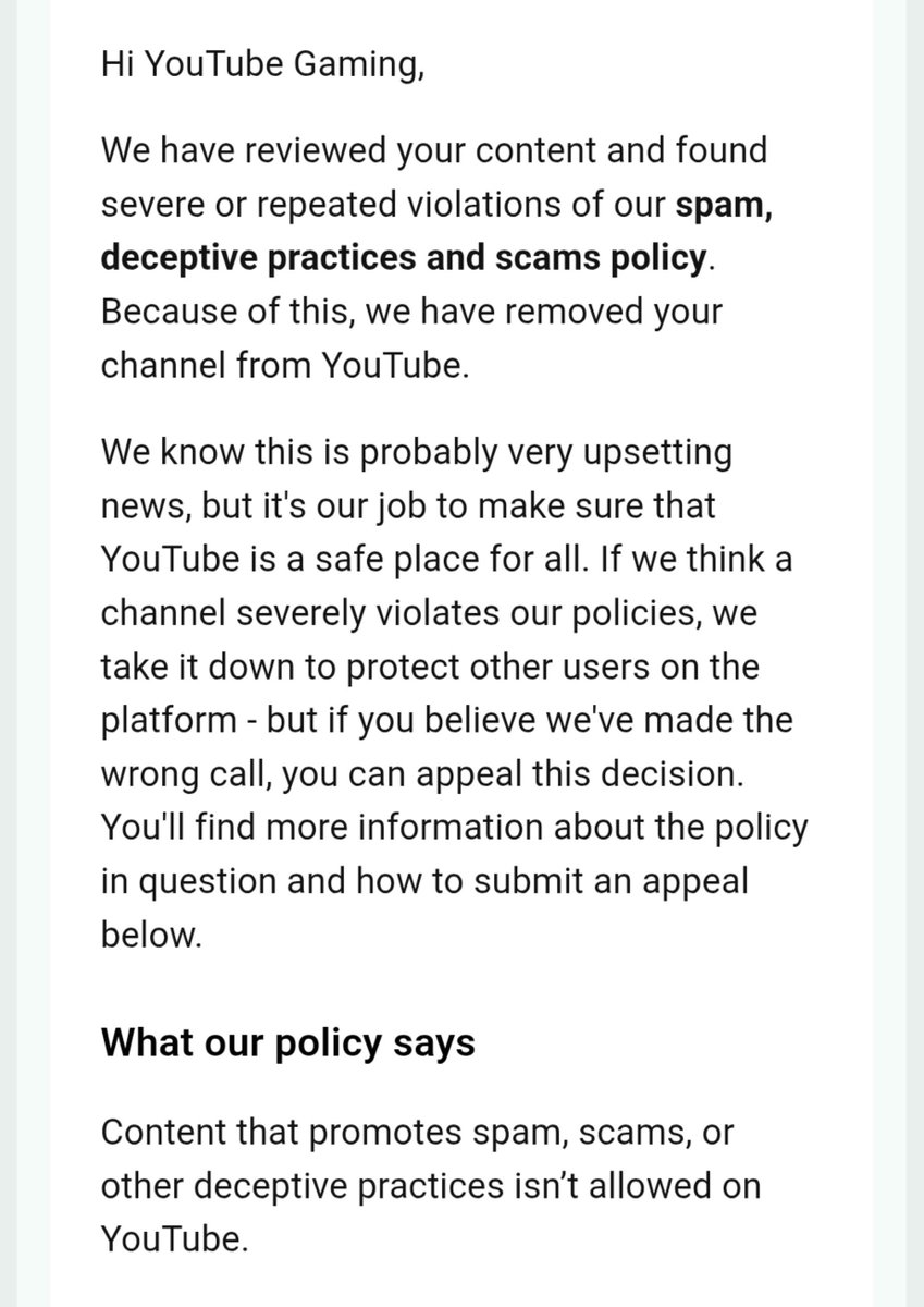 Deepu_Kumar_09's tweet photo. @TeamYouTube he'll My YouTube channel Remove (Finish Gaming 8.69k subscribe) please check https://t.co/KNrWKV0BC1