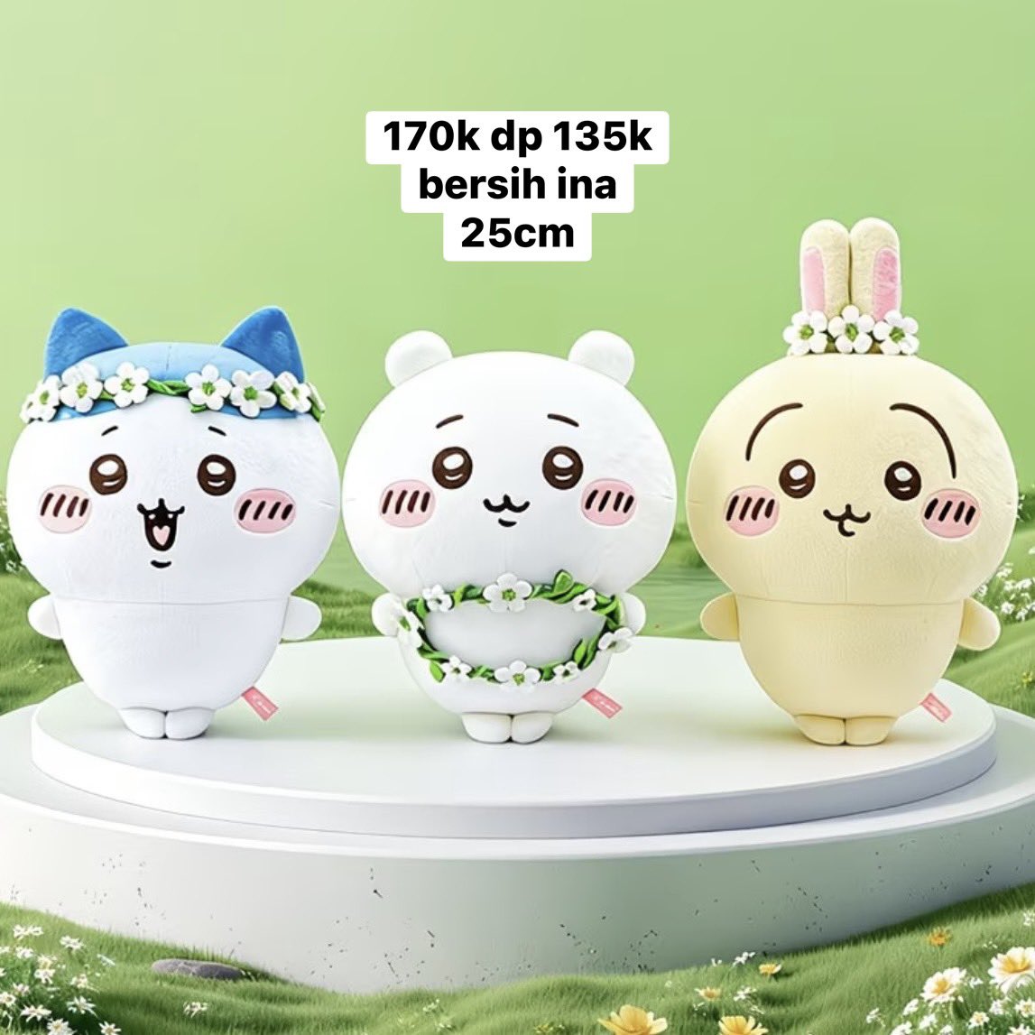 mizisuae's tweet photo. bersih ina 🇮🇩
⭑ chiikawa hachiware usagi flower 
⭑ chiikawa hachiware usagi watermelon https://t.co/oa6FEoazzs