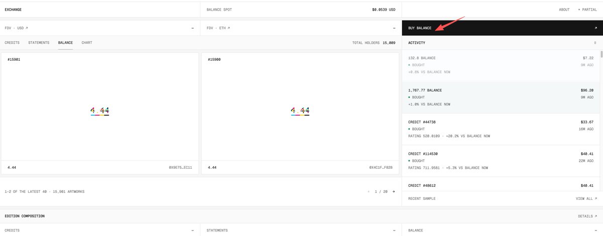 Ouh_web1's tweet photo. 卧槽了，刚刚免费 mint 的 nft 现在价值500刀了？？？

哈哈哈哈，真发财了啊

开玩笑的啦，其实是 @jackbutcher 的 Balance SBT空投想领跟着步骤走就这几步

入口 → https://t.co/LYTpR9oc3M

1. 打开链接往下翻在 BALANCE 那块点 Trade on Uniswap  
2. 跳到 Uniswap用任意一点 ETH 换 BALANCE（1个都行）  
3. 到手 1 个 Balance NFT 完事

不过这个东西是卖不掉的，看看以后会不会以这个获得空投资格