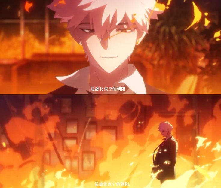 wrathguang's tweet photo. #LCS3EP12 WHATS HAPPENING TO THE STUDIO?? LU GUANG REACHING OUT TO IT BEFORE IT BURNS DOWN , THEN STANDING ALONE IN THE FIRE IN A MOURNING SUIT?? WITH NO CXS OR QL IN SIGHT?? SMILING LOOKING LIKE HE'S ALREADY MADE PEACE WITH THE INEVITABLE AND ACCEPTED SOMETHING??? IM LOSING IT https://t.co/xOKrDvfFfg