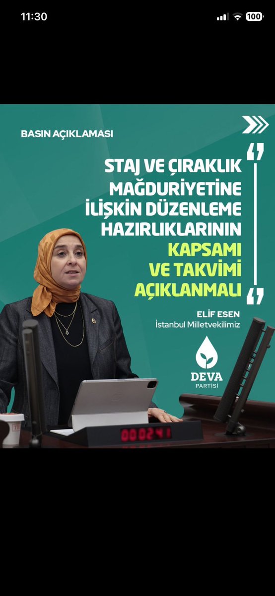 MuratCaner55's tweet photo. @elifesendeva
@random_given
TBMM grup toplantılarında bizleri defalarca dile getirerek, staj ve çıraklık mağduriyetimizi gündemde tutarak ve hakkımızı Meclis kürsüsünden savunarak mücadelemize destek oldu.
Bizleri görmezden gelmedi, sesimize ses, mücadelemize güç oldu. Yıllardır çözüm bekleyen staj ve çıraklık mağduriyetini gündeme taşıyarak bizlerin sesi oldu.
Bizim için mesele sadece bir hitap değil; samimiyet, sahiplenmek ve zor günlerde yanımızda durabilmektir.
Bir kere abla dedik, o da gerçekten ablamız oldu. Kendisine biz staj ve çıraklık mağdurları adına gönülden teşekkür ediyor, verdiği destekleri asla unutmuyoruz.
İyi ki varsınız ablamız. Adalet mücadelemizde desteğiniz ve emeğiniz çok kıymetli. ❤️🤝
#StajyerÇırakHaklı #StajVeÇıraklıkMağdurları #Adaletİstiyoruz
İktidar Emeğe Ret Verdi
#StajyerçırakdaRedVerecek