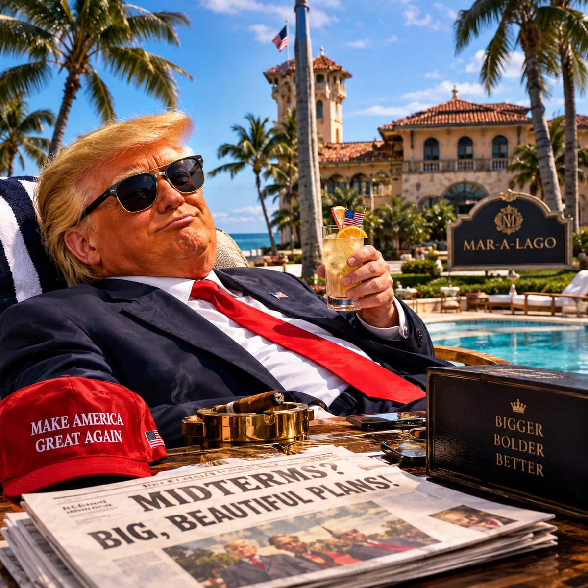 TrumpNightmar3's tweet photo. BREAKING: Donnie has declared Mar-a-Lago a “Midterm Emergency-Free Zone.” 🎃

Boo-Llot just mailed him a ballot. Now the orange Pumpkin wants to speak to the manager. 👻
What’s Donnie’s FIRST excuse for refusing to open it? https://t.co/5TeEtAcqY5