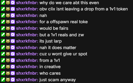 419twizzz's tweet photo. Shxrk gives his opinion on the VicterV vs Clix offspawn 1v1 situation https://t.co/DjZJeIhSt2