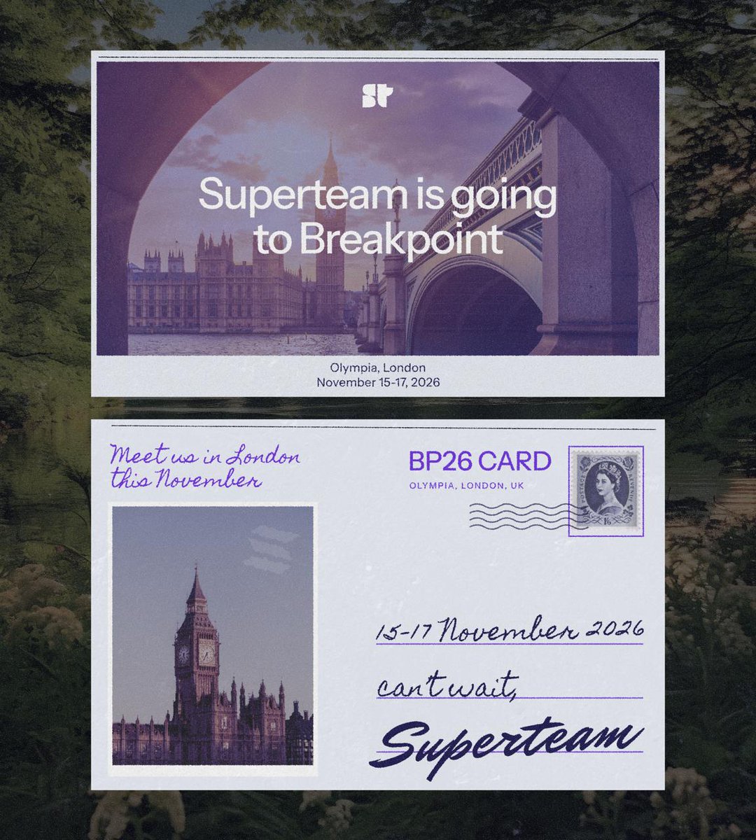 superteam's tweet photo. superteam is going to breakpoint, are you?

https://t.co/OXNAEBGF5j https://t.co/KcwsmUa52y