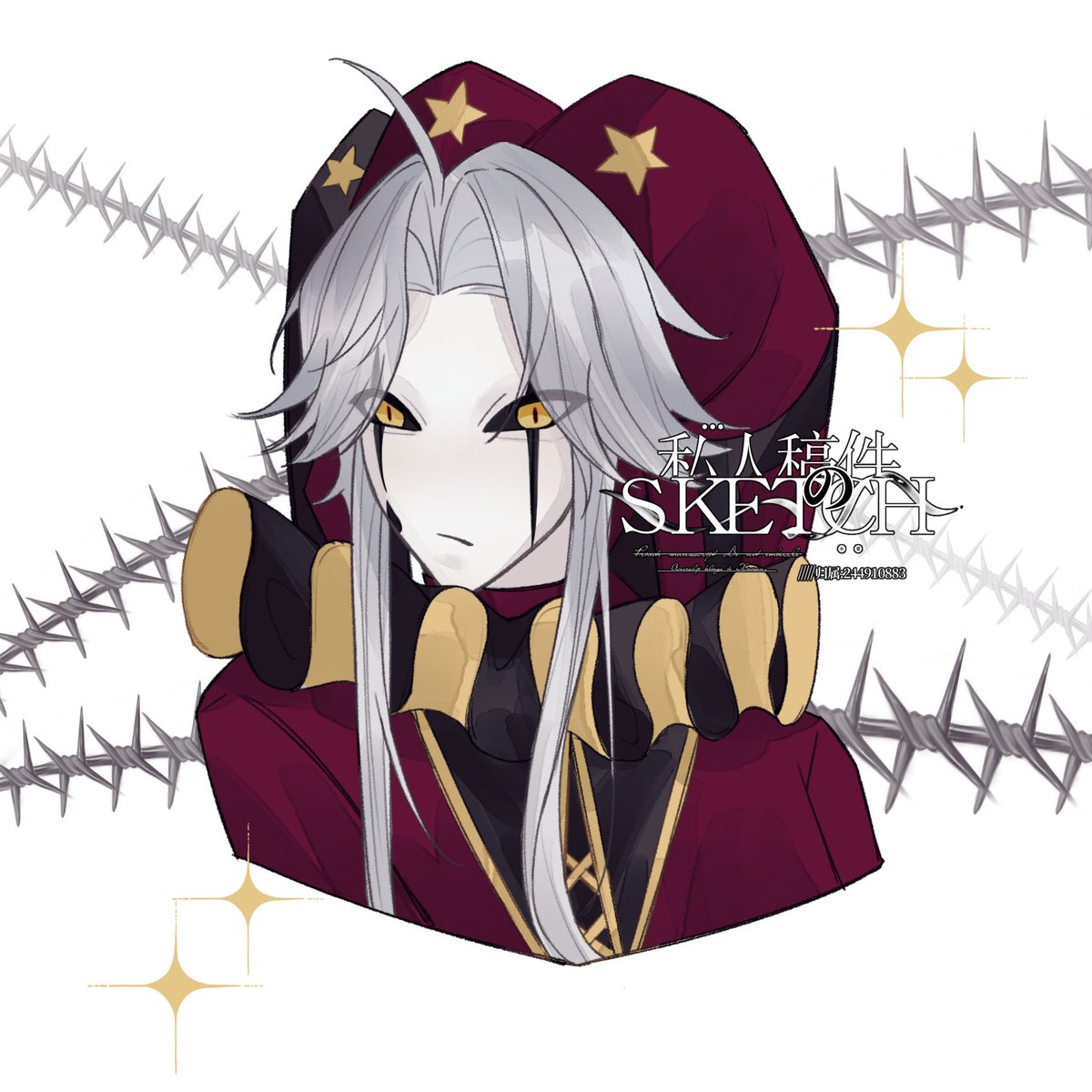 Xuanysqi's tweet photo. 哦～宝宝你好可爱
#pierrot #tfc #thefreakcircus https://t.co/sNGt2HnX81