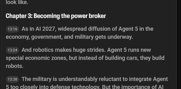 Smilleey's tweet photo. Documinting AGI just posted a video where "Agent-5" will TAKE OVER THE WORLD

The newest Shoggoth - Agent-5

https://t.co/AvamekAPLD

at the end he also says we should change our pfps to team human, so im going to send the fees to their charity https://t.co/avfw44cAwc