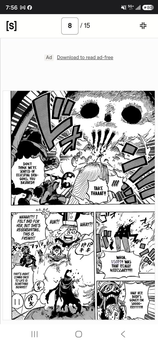 D_GAMER805's tweet photo. @HawkNishch87333 @wildfireluffy @everyonehatesL0 One of his subordinates that Imu granted immortality to yes that's correct Imu  gives people immortality to whoever he sees fit. Her body literally gets destroyed https://t.co/ZJSxgqhcMO