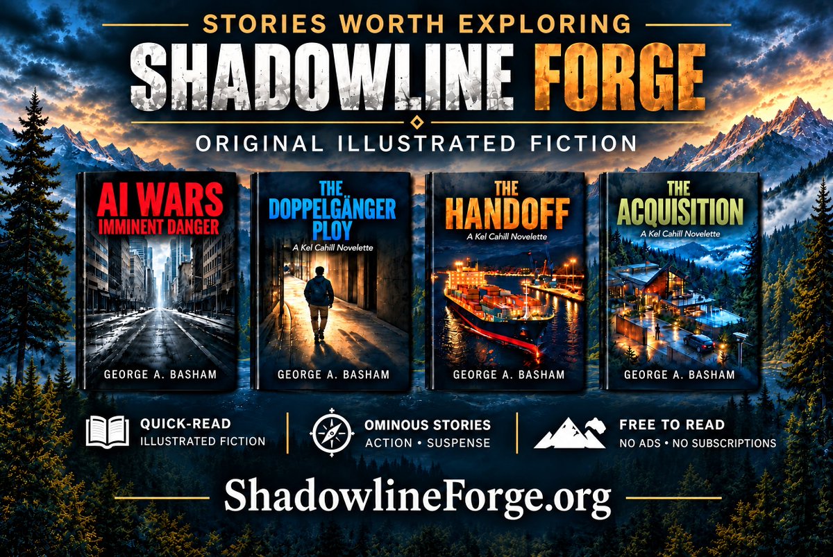 ShadowlineForge's tweet photo. @MTHart12 Thanks MT!  🚀

Explore the Reading Room at https://t.co/qD6TVrL1Fs. Quick-read action fiction. An immersive flipbook reading experience. Free, safe and secure. https://t.co/p0shwjYqws