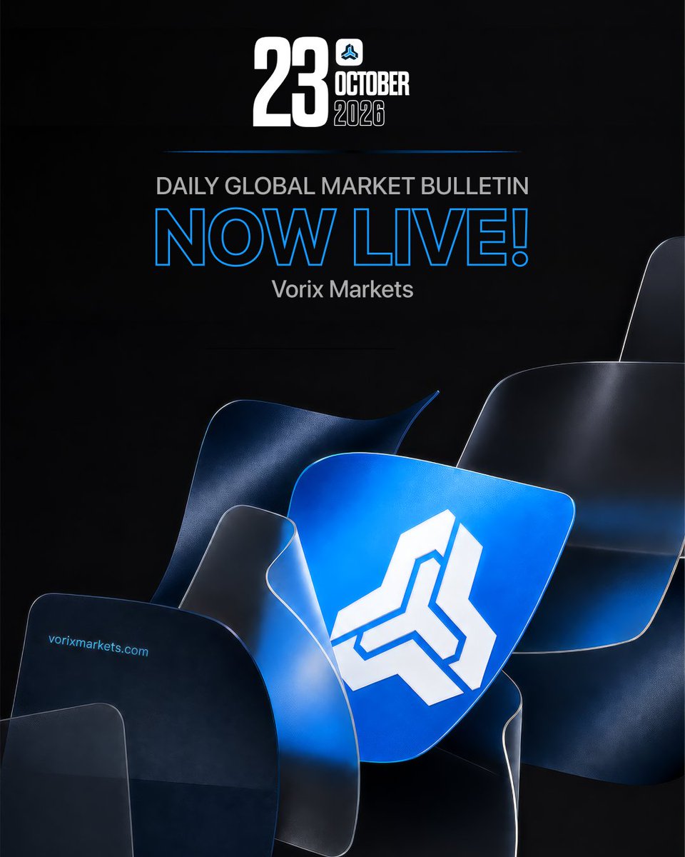vorixmarkets's tweet photo. Stay informed on the latest global market developments.                             
The Vorix Markets Daily Bulletin is now available. 📰✨
https://t.co/K4XzblFfLP https://t.co/YmlJSRKUaV