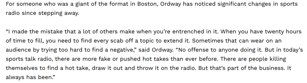 NickCRadio's tweet photo. Straight facts from @GlennDOrdway with @JohnMamola. https://t.co/2fpfZ7Ezr7
