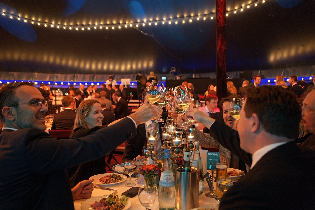 Intralinks's tweet photo. Celebrating standout M&amp;A across the DACH region in Berlin!

SS&amp;C Intralinks was proud to support the M&amp;A Award 2026 alongside BMA and connect with the region’s dealmaking community.

Congratulations to this year’s winners and nominees, and thank you to BMA for a great evening! https://t.co/bbApE7o1ac