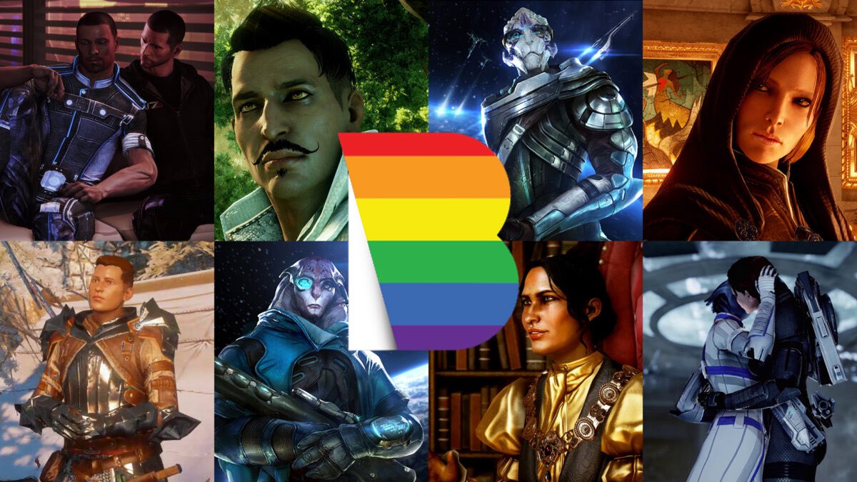 MrBadBit's tweet photo. If you think BioWare closed because they “got political”… (features gay, queer, and female characters)

I don’t know what games you were playing because… you idiot.

I’m sick of tourists who don’t game turning everything into a culture war. https://t.co/u7LjqGZ6lQ