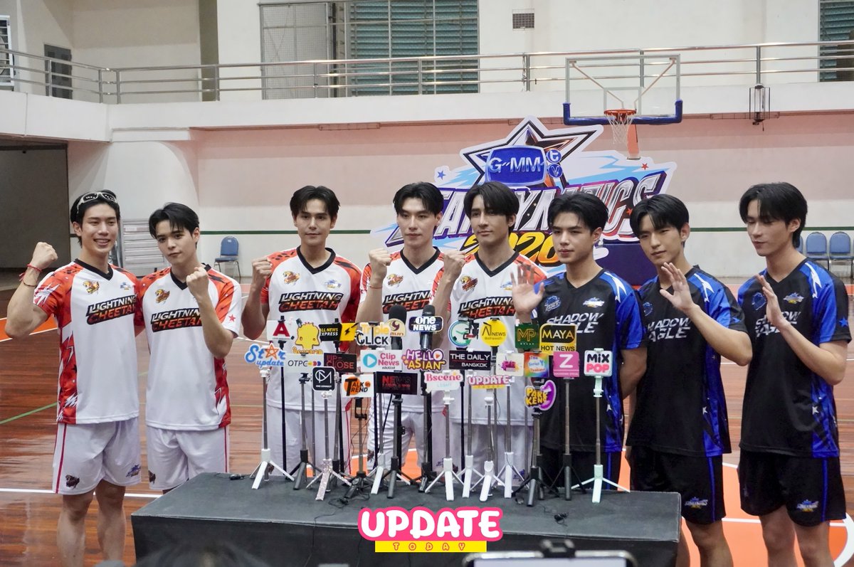 Update__today's tweet photo. [CLIP] สัมภาษณ์ ตัวแทนนักกีฬา จากทีม
-  " Lighting Cheetah " ได้แก่ "เอิร์ท, เกรท, ป๊อด, ปาแปง และ ปูน " 
- " Shadow Eagle " ได้แก่ " อังเปา, พร้อม และ ไททัน "
ก่อนซ้อมวิ่ง เพื่อลงสนามจริงในงาน "GMMTV STARLYMPICS 2026" ✨️

📹 https://t.co/1JQDncZzOc

#GMMTVStarlympics2026
#LightingCheetah 
#Earthpirapat #grtsp #plapodd #papangpt #poon_mit12 
#ShadowEagle 
#20aungpao #promkcy #titanchayuth
#UPDATETODAY #ข่าวบันเทิง #ข่าว