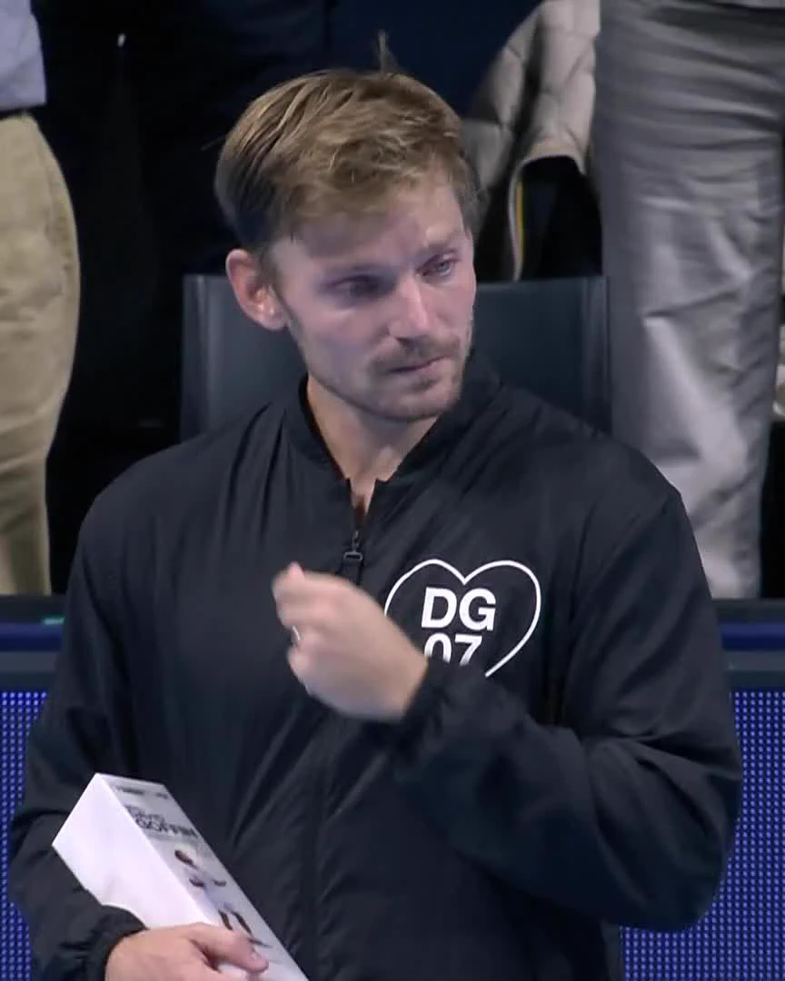Terminó una gran carrera😢 David Goffin🇧🇪 dice adiós al tenis en casa al  despedirse en la 2da ro… / X