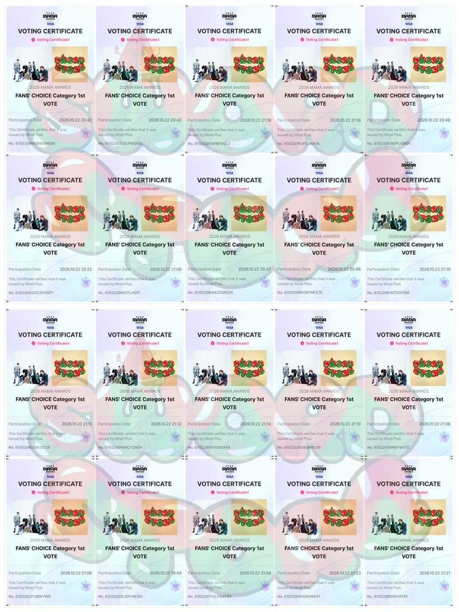 StoreSword's tweet photo. Congratulations for Giveaway and this is our proof vote:

50🎟#STRAYKIDS most proof &amp; win poll

Thank you for your participation 🫶

❣️Open Reservation Mama
Visa (Male &amp; Female ) 10🎟 =$1 / IDR 16K

Mop:Paypal/Wise/Bank/e-wallet/QRIS
📩DM If you want

#swordproof https://t.co/8qTlf4fTZH