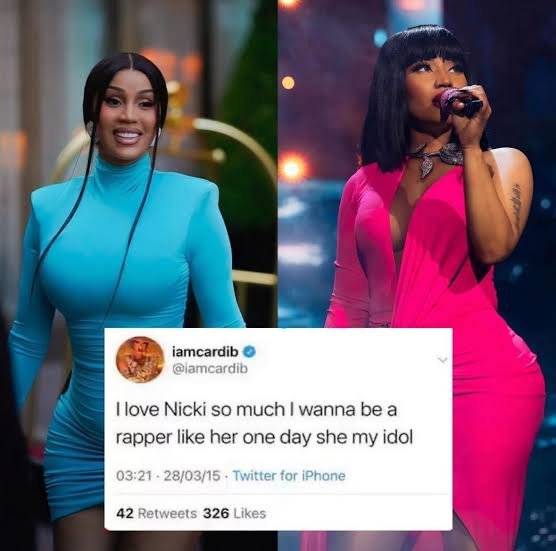 Reloadedd94's tweet photo. @Dboyo3 @YSLONIKA That broad was in highschool when Nicki came out in 2006 she herself said it. Kim was in jail and Foxy stopped making music in 2007 yal broads know very well it was only 2/3 ppl still dominating when yal were in HS your fav wanted to be like and listened to Nicki girl bye 👋🏼 https://t.co/FIc9Qfp8h7