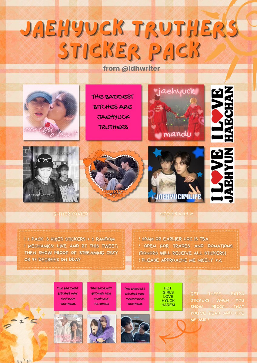 ldhwriter's tweet photo. ⋆. 𐙚˚࿔ JAEHYUCK MAXXING FOR #NCT127inMANILA2026 𝜗𝜚˚⋆𓏲 ๋࣭ ࣪ ˖

a fan support from: @ldhwriter ᥫ᭡

mechanics:
! like, rt, and show proof of streaming crzy or 99 degrees
! open for trades
! 1 : 1 pack (4 stickers)

time and loc: tba

see you on d-day!

#TheRedlineInManila https://t.co/cRD6D6I1Z9