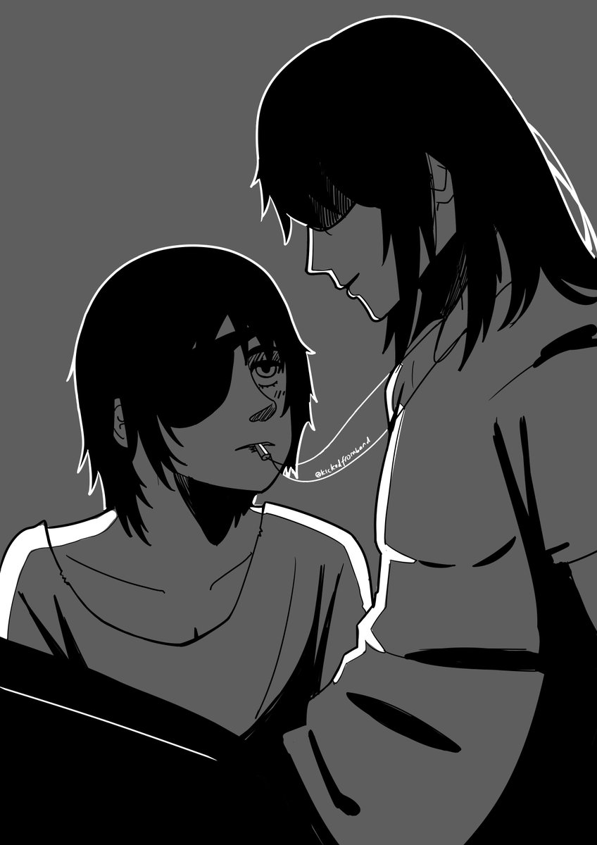 kickedfromband's tweet photo. #himeno x #aki 
Yea that's aki istg https://t.co/JxzcRSrRKT