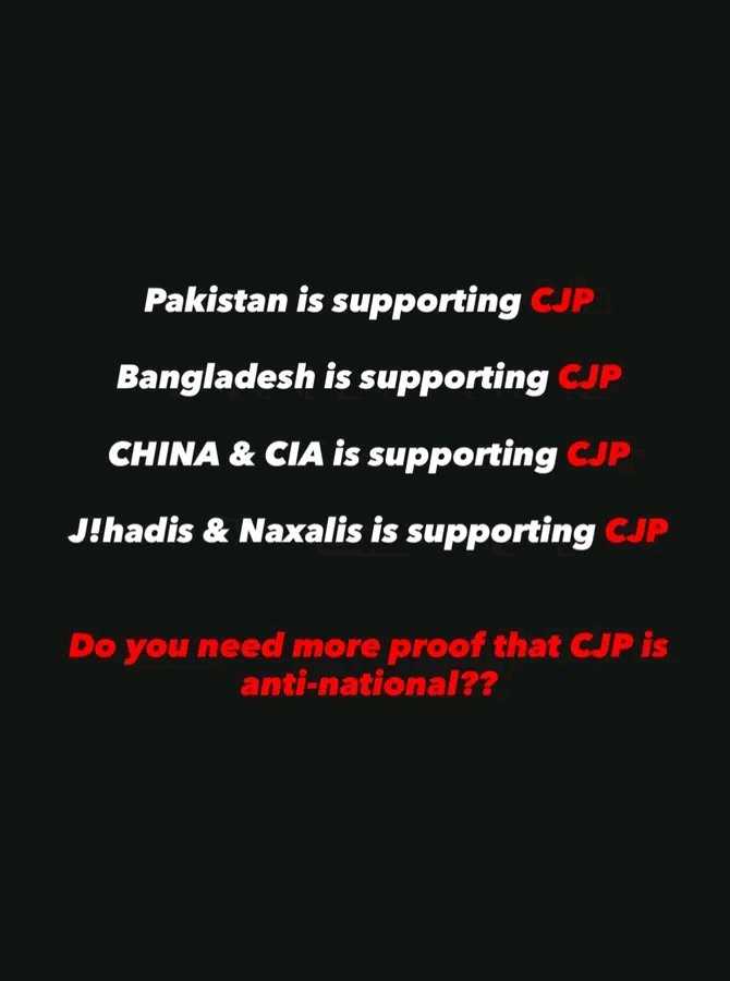 Techinternetz's tweet photo. #enemies of #India supporting #cjp https://t.co/wqbhdNHpOg