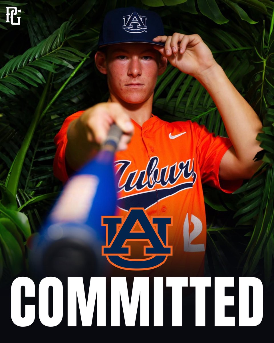 PG_Scouting's tweet photo. Rylan Farlow, the 247th overall ranked player in the Class of 2028, has announced his commitment to Auburn. 

#WarEagle continues to stack massive talent in their ‘28 class and land one of the premier RHP prospects in Rylan Farlow. It’s easy low-90s & an excellent mover with a full starter mix. He punched out a pair across 3 IP in Jupiter, topping at 93 w/ over 60% strikes.