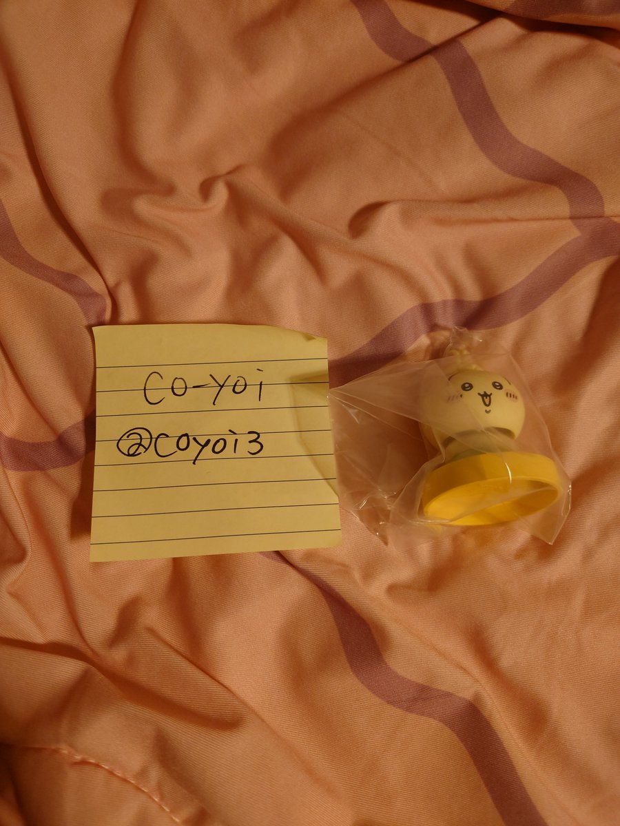 coyoi3's tweet photo. @rilmo_41 大変お待たせしました。
こちら、お品物の写真とIDになります。 https://t.co/1aTJNA7329