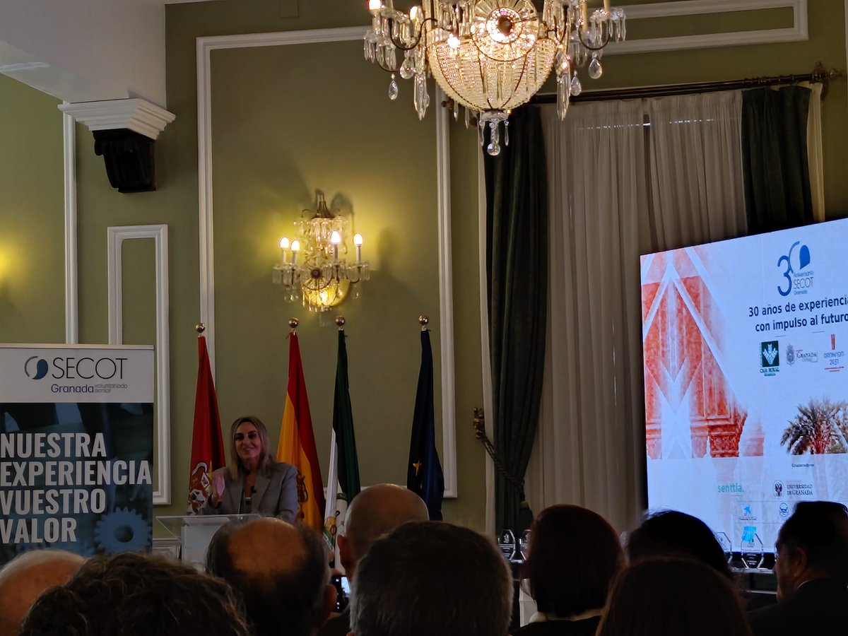autonomosata's tweet photo. 🎉 #ATAAndalucía ha acompañado esta mañana a @Secot_ Granada en la celebración de su 30.º aniversario, tres décadas poniendo la experiencia sénior al servicio del emprendimiento.

🤝 Tres décadas de compromiso, colaboración y acompañamiento que demuestran el valor de sumar esfuerzos para impulsar nuevos proyectos y fortalecer el tejido empresarial.

¡Enhorabuena a SECOT Granada por estos 30 años y por todo lo que queda por construir! 🥂