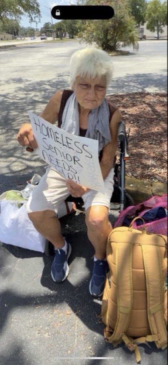 4x6podman's tweet photo. @outerlillit @POTUS @SecScottBessent No one cares since we have aged we are declared worthless to society -

We live
On the streets of the golden age of America https://t.co/BfwtWSj7wY