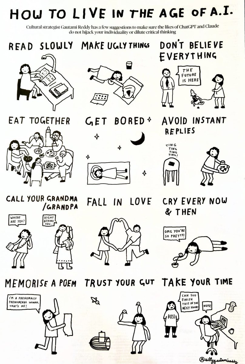 elisabetguwanto's tweet photo. friendly reminder to actively protect our critical thinking and cognitive skills 🤯

apalagi di era serba AI ini, perlu kesadaran penuh buat ngeluarin effort untuk berpikir, research, &amp; berkoneksi sama orang lain. https://t.co/ICUNCfpvQf