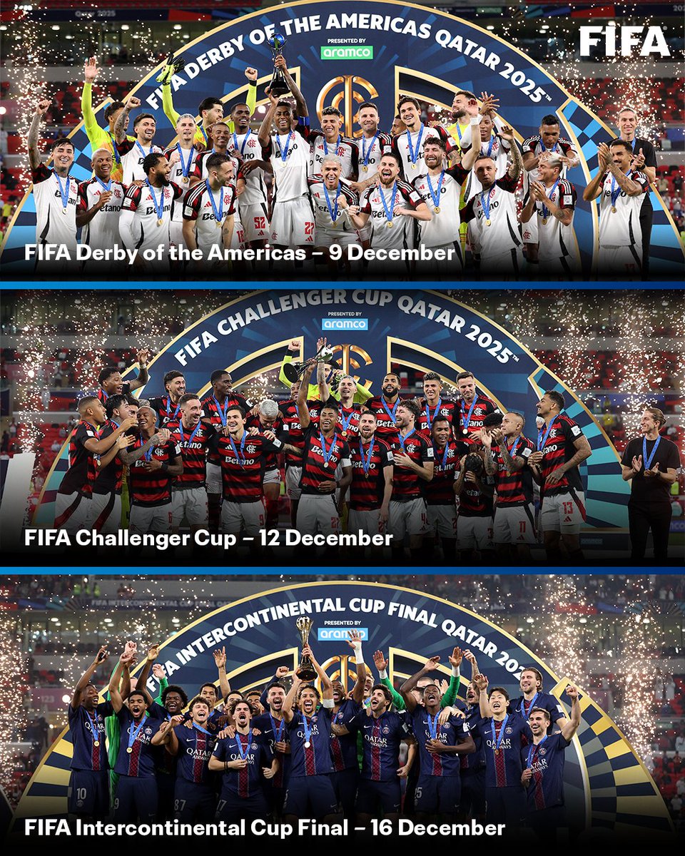 FIFAcom's tweet photo. Three big FIFA events coming up in December 2026 ⚽️📆 https://t.co/yDHis3vKId