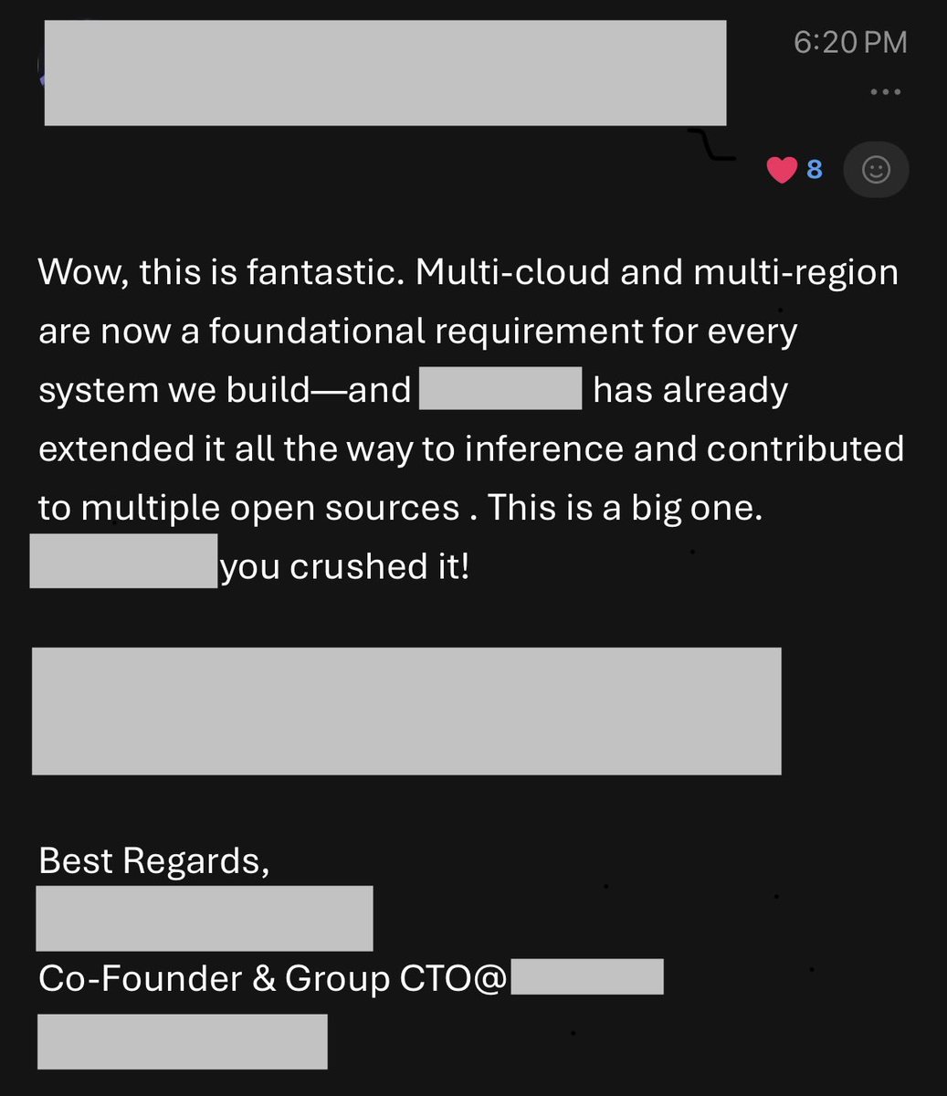 ScraperNerd's tweet photo. Getting praised by CTO of my company is not on my 2026 bucket list… 🙈
But it kind of embarrassing/weird over mail with all tech leads 😅. https://t.co/bbpZjWncKs
