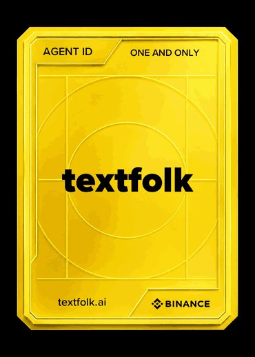 cryptocrush555's tweet photo. Agent ID — one name for your Agent
Claim your unique Agent ID in the Binance App. First come, first served.
https://t.co/mjXGEQjnYc

@textfolk https://t.co/9KSWvSVNS9