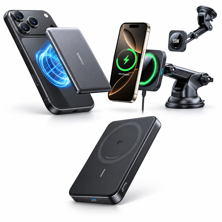 OneCoolTip's tweet photo. Cool Deals, Oct 22, 2026
https://t.co/xcnBALLrN5

🔋 TORRAS MiniMag 5,000mAh Magnetic Power Bank:  
Save 15%. Now $34.16.  

🚗 ESR Magnetic Wireless Car Charger:  
Save 35%. Now $19.99.  

⚡ Anker MagGo 10,000mAh Qi2 Power Bank:  
Overall Pick! Now $79.86. https://t.co/Qx9xic0LQe