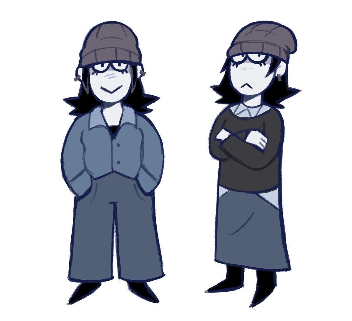 glwrmss's tweet photo. someone on tumblr requested me to draw ross as a girl :) #spookymonth https://t.co/K6sbjuyClf