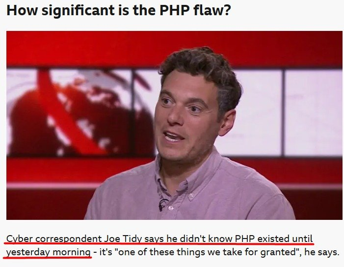 LinuxJedi's tweet photo. Erm... @zsk did he really say that? In public? With that title? https://t.co/95dVORTRdg