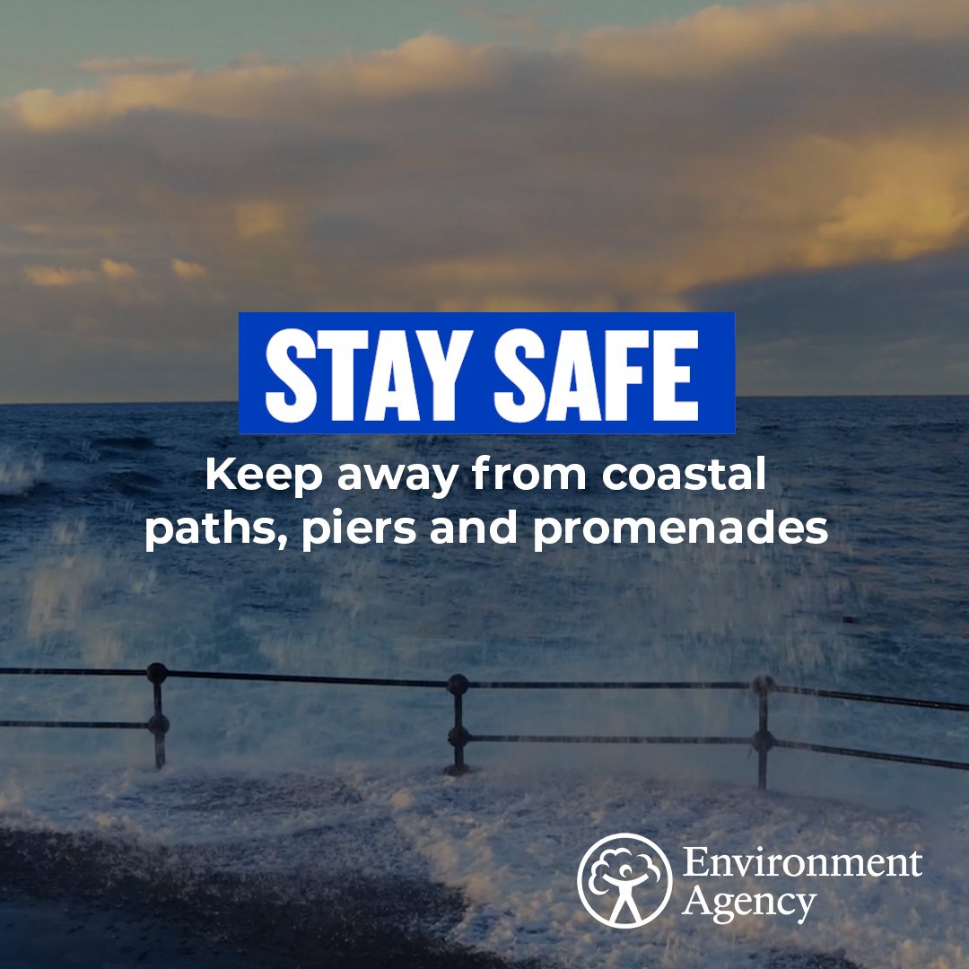 EnvAgency's tweet photo. Strong winds are forecast across the country in the coming days. Avoid coastal roads, piers and promenades to keep yourself safe.

While localised heavy rain may ease pressure on water supplies, the drought is still far from over.

Check your flood risk: https://t.co/XsCO7T4pXA https://t.co/0IvXNK3yzL