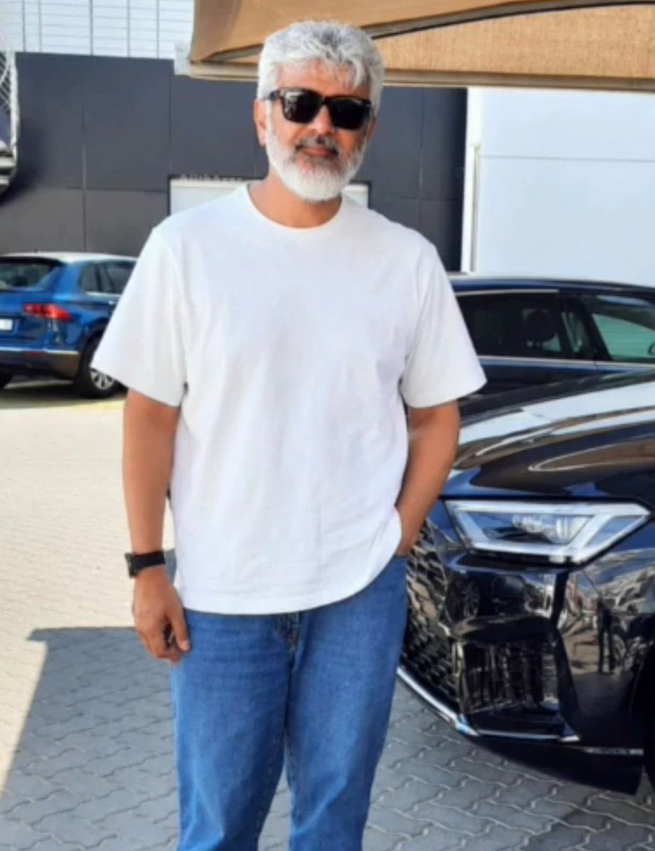 TFC_mass's tweet photo. THALA #AjithKumar Latest Look 🦁🥵

Thalaivan is getting ready for #DareDevil 💥 

#Gladiators #AK https://t.co/qqhBPgiG6r